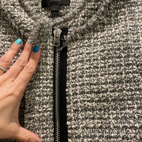 J. Crew “Lady” Jacket in Metallic Tweed - Picture 3 of 7